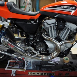 ★XR1200カスタムの続きです♪ワンオフマフラー製作！マジ必見ですよぉ～★