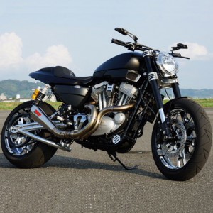 ★XR1200くんの細かなパーツを♪　ハンドルに工夫を♪★