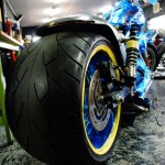 ☆★　360Wide tire なのでMufflerが・・・・ でもヘッチャラさぁ～♪　★☆