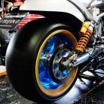 ☆★　300wide V-ROD のキャリィパーサポートなどなど可動テストをば ｆ ＾＾；）～後編～★☆