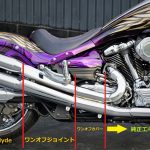 ☆★Jekill & Hyde マフラーを YAMAHA XV1900CU Raiderくんに！TRIJYA カスタム！(*^▽^*)/ ★☆